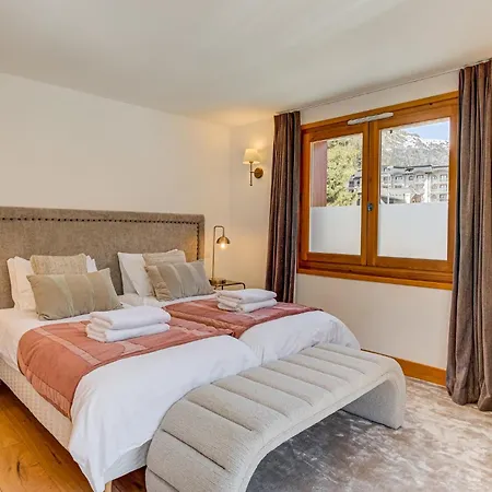 Les Melees - Alpes Travel - Argentiere Apartmán *